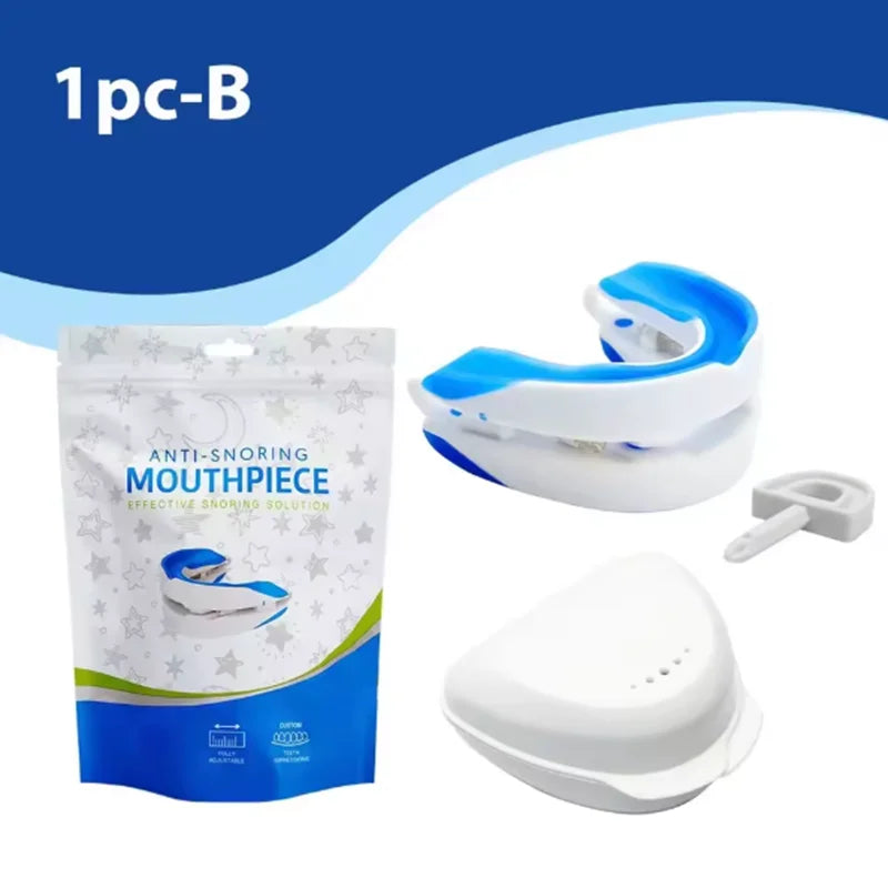 Mouthpiece Anti Snore Mouth Guard Silicone