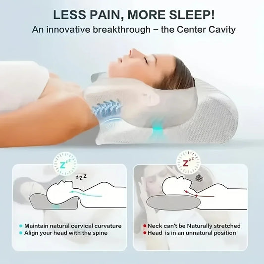 Memory Foam Cervical Pillow for Neck Shoulder Relief