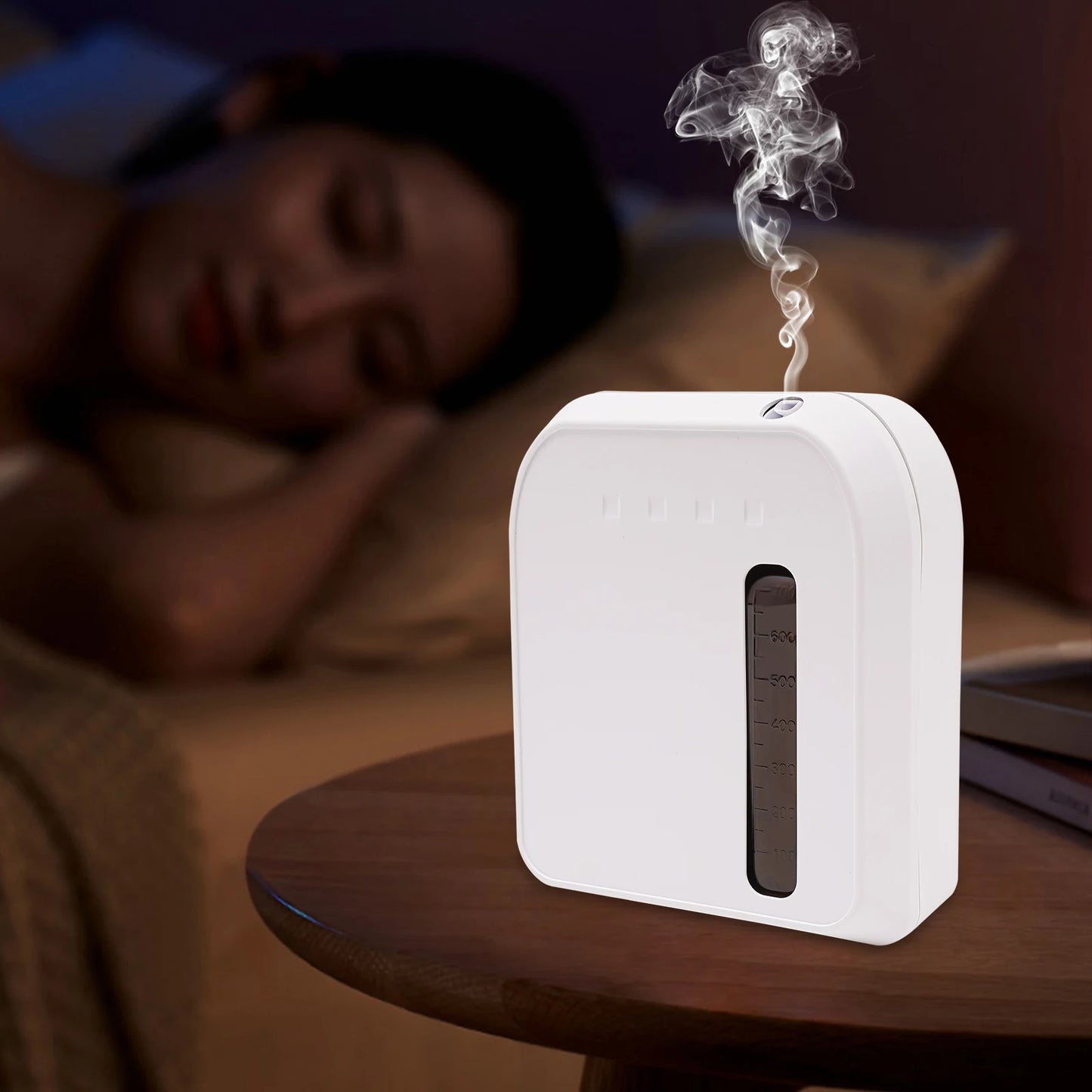 Waterless Essential Oil Diffuser with Bluetooth Control