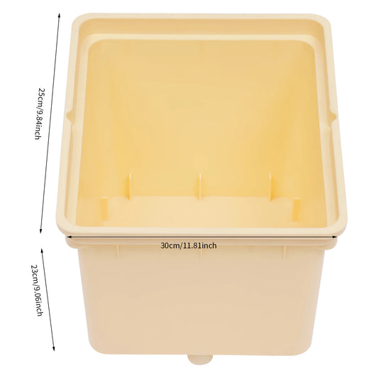 Hydroponic System 2.91 Gallon Deep Water Culture Hydroponics Growing System Kit Set with Pump