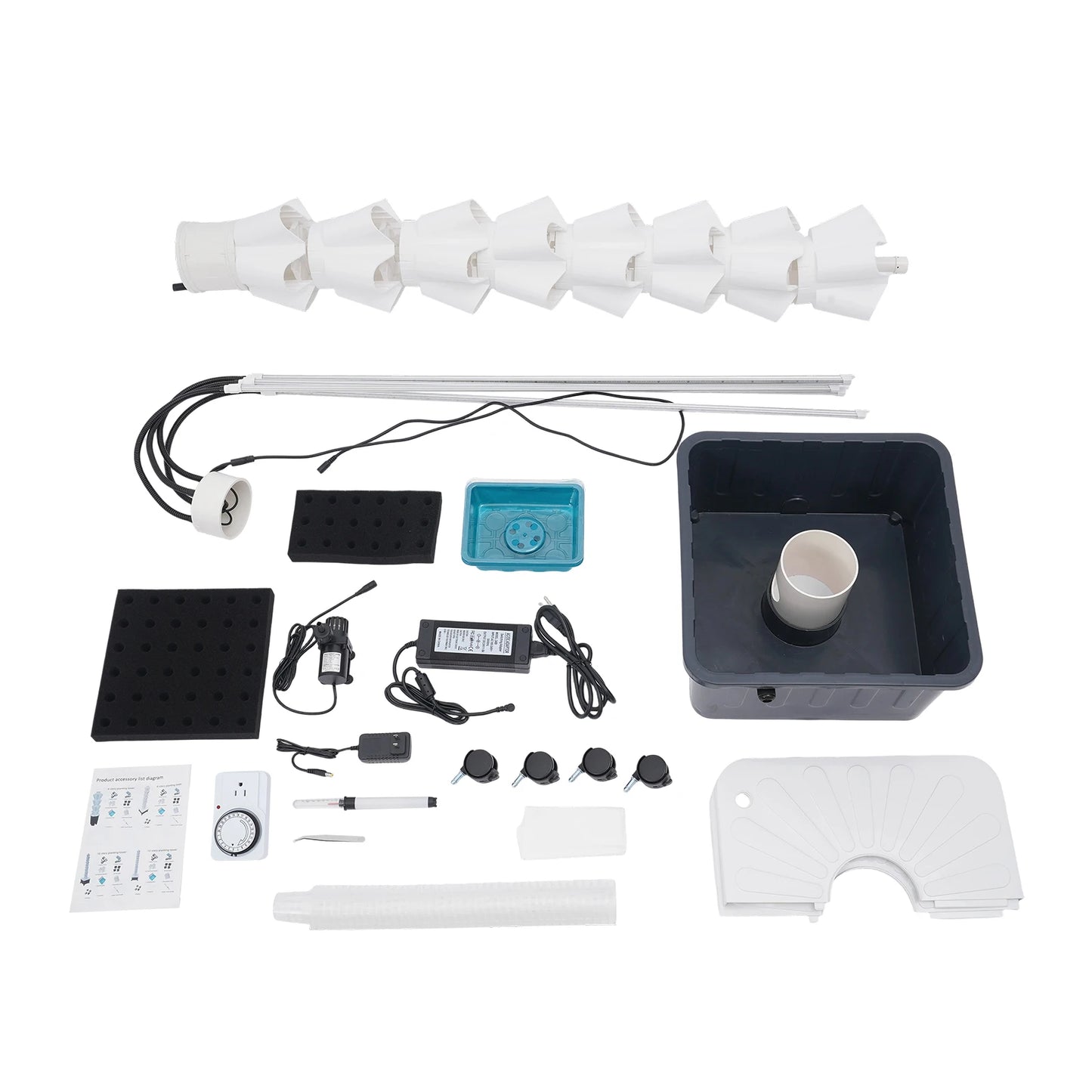 40 hole Indoor Hydroponics Vertical Growing Kit