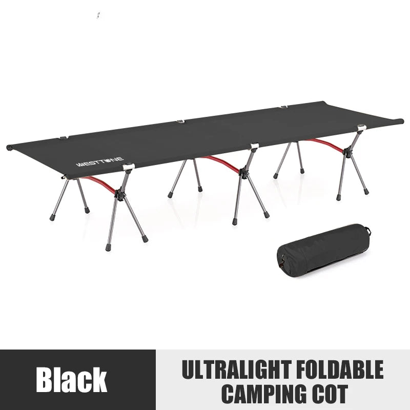 Cot with Leg Extenders for Outdoor Hiking Travel