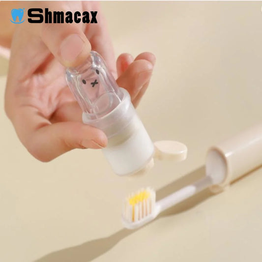 2 In1 Mini Travel Toothbrush