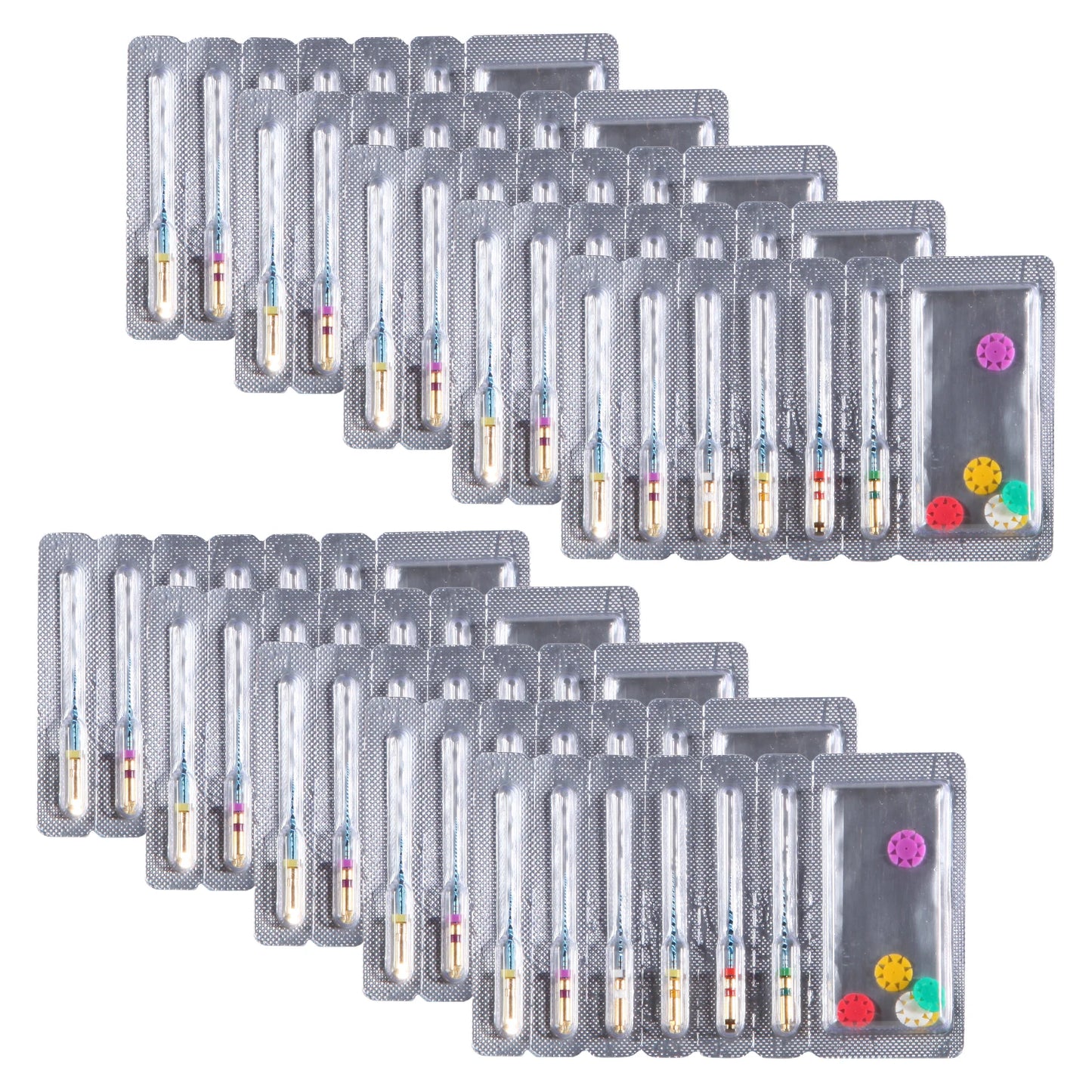 5/10Packs Dental NiTi Rotary Engine Files