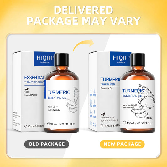Turmeric Essential Oils, 100% Pure Herbal Plant Oil for Candle