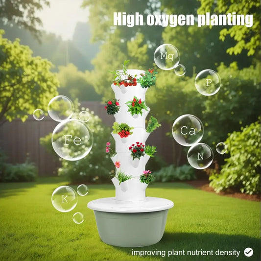 Indoor Growing Tower with Tank