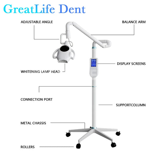 Dental Touch Screen Display Teeth Whitening Machine