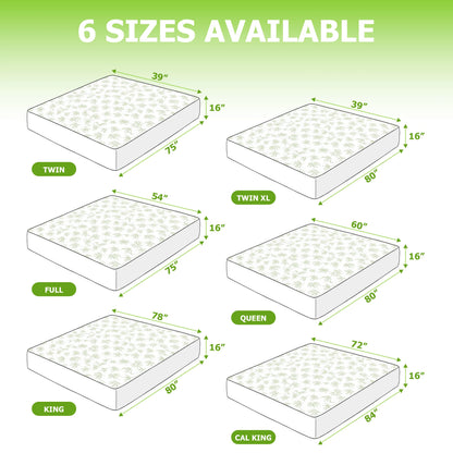 Lux Decor Bamboo Mattress Protector – 100% Waterproof