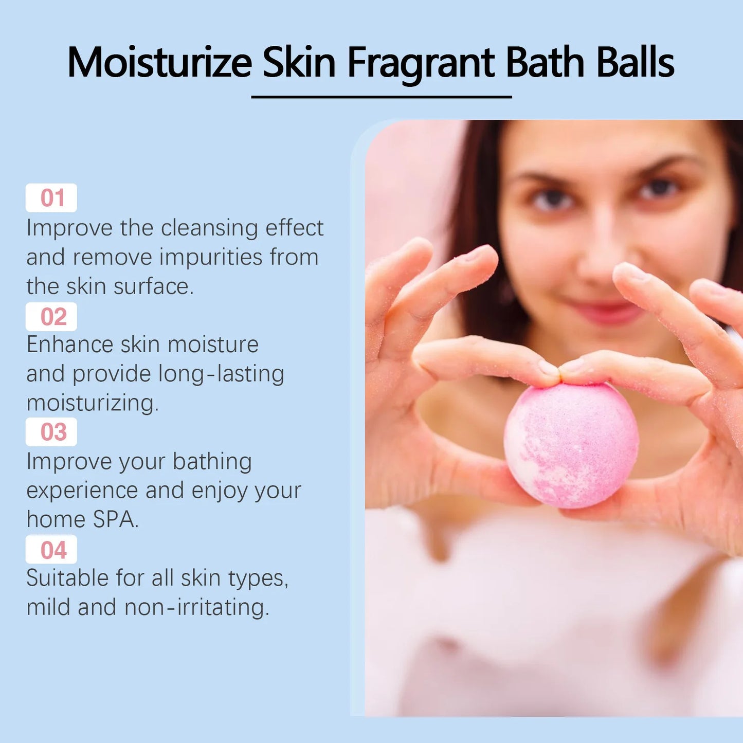 Aroma Bubble Bath Bombs