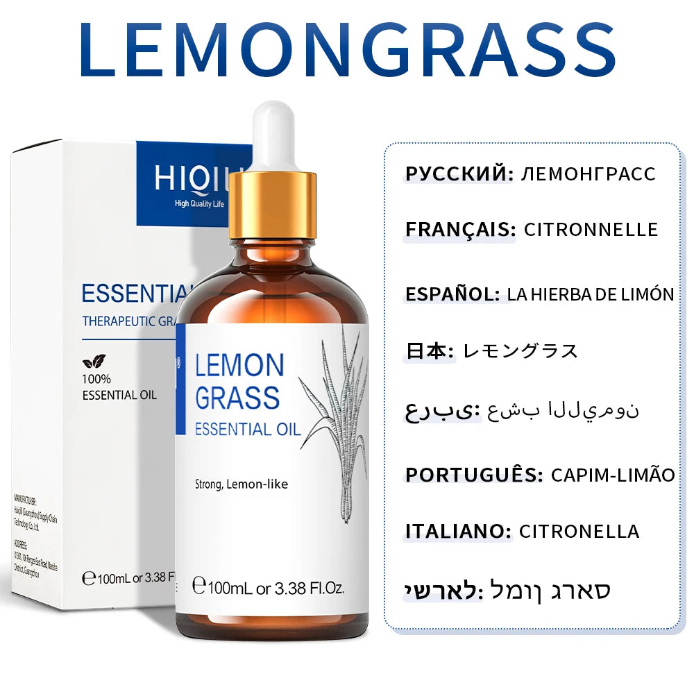 Lavender Jasmine Rose Vanilla Mint Eucalyptus Lemon Essential Oils