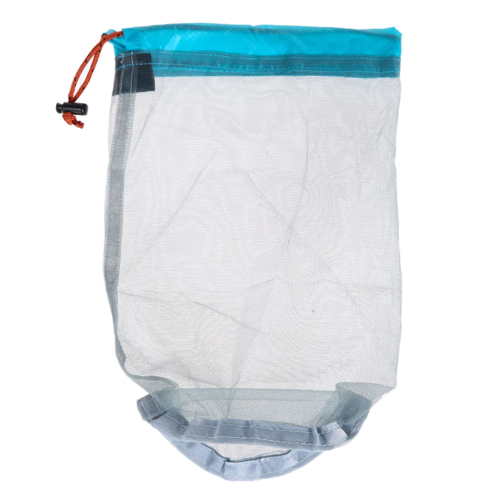 Ultralight Nylon Mesh  Laundry Bag  Outdoor for  Travel