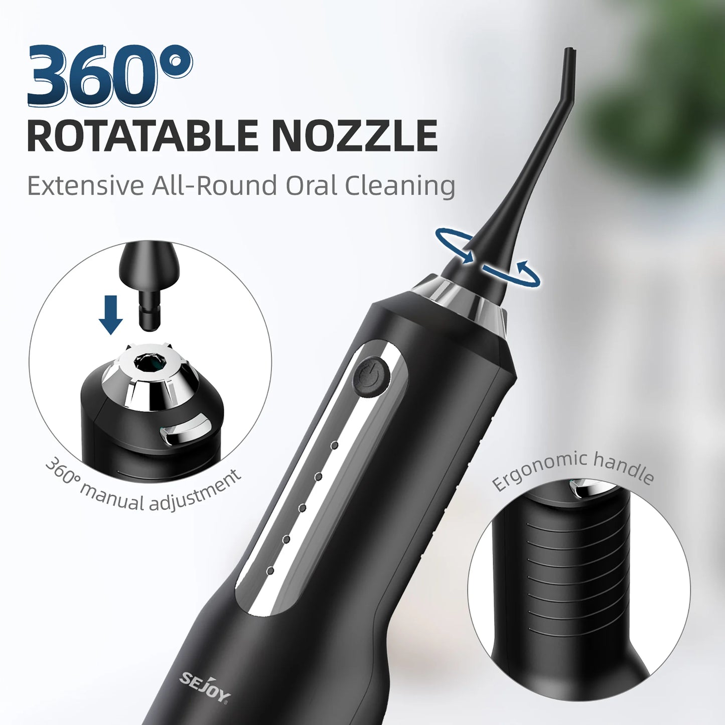 SEJOY Rechargeable Water Flosser