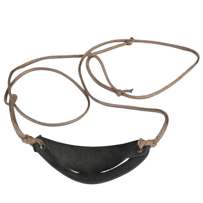 Handmade Leather Shepherd Slingshot for Hiking
