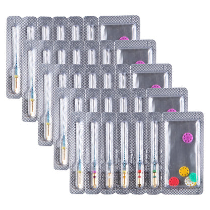 5/10Packs Dental  NiTi Rotary Engine Files