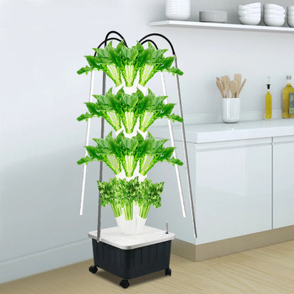 40 hole Indoor Hydroponics Vertical Growing Kit