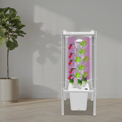 Hydroponics Vertical Growing Kit 6 Layers 30 Holes
