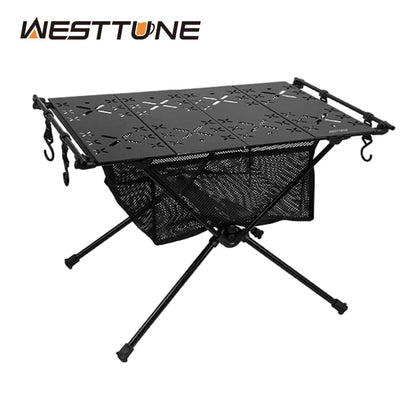 Folding Aluminum Lightweight  table with Storage
