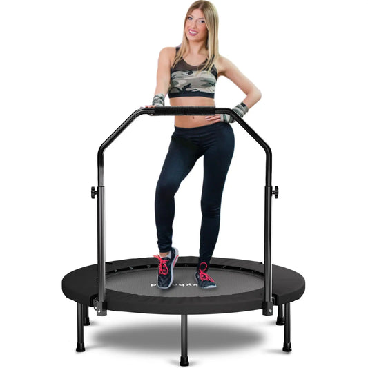 Foldable Rebounder Trampoline for Adults - 40", Max Load 350lbs,S
