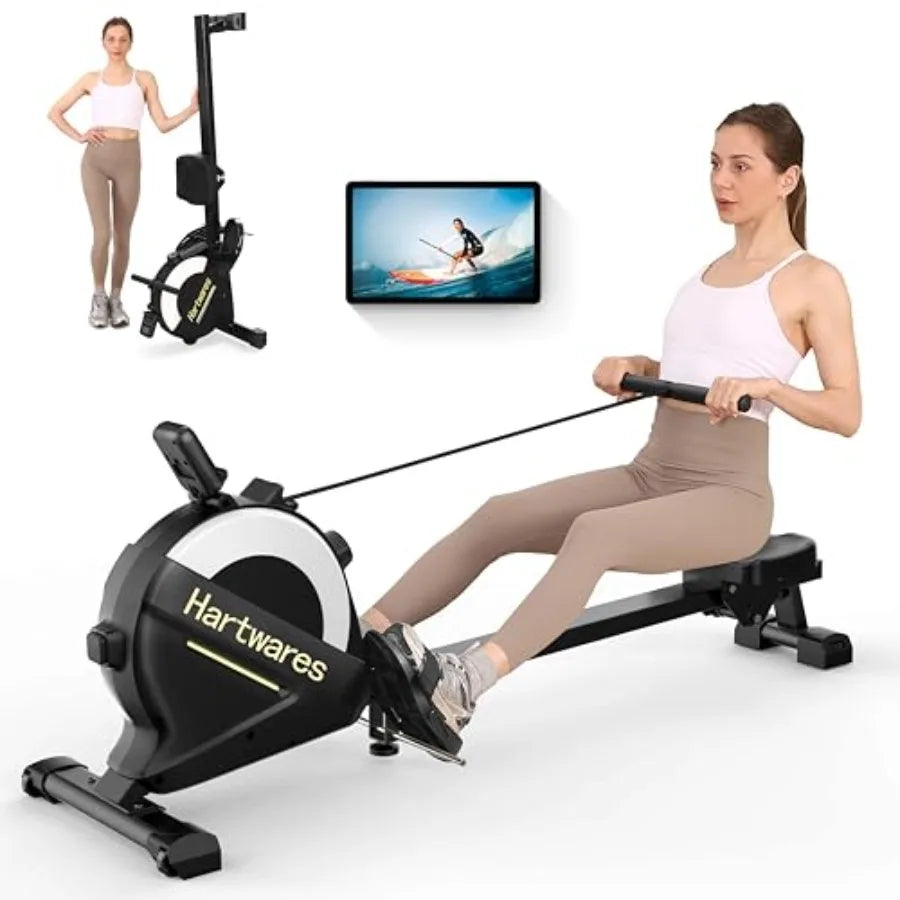 Magnetic  77lbs High Resistance Rowing Machine