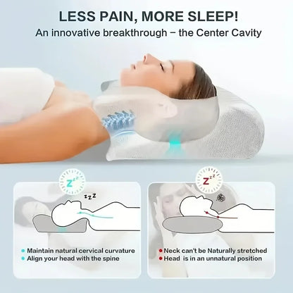 Memory Foam Cervical Pillow for Neck Shoulder Relief