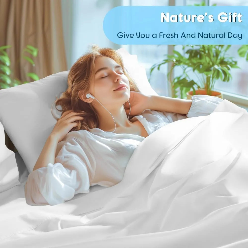 100% Egyptian Cotton Sheets Set