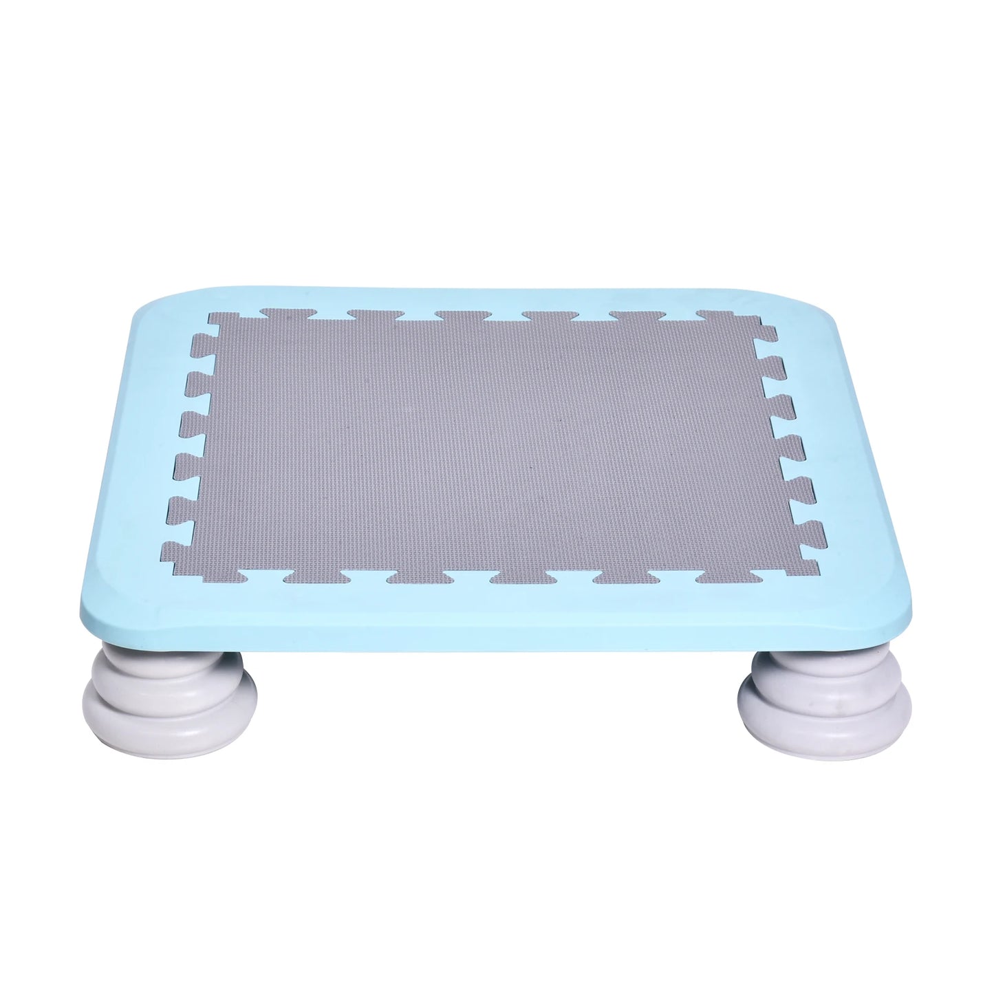 Toddler Trampoline Recreational Rebounder Indoor Fitness Toy Backyard Trampoline, Stable Bouncing Bed, Jump Sensory Training