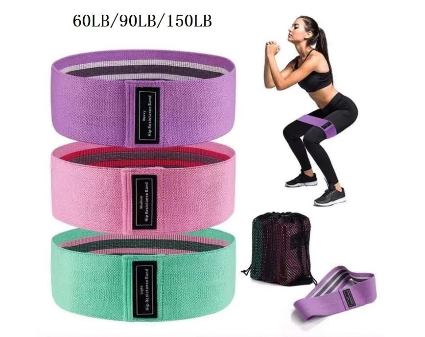 Fabric Resistance Hip Booty Bands for Workout
