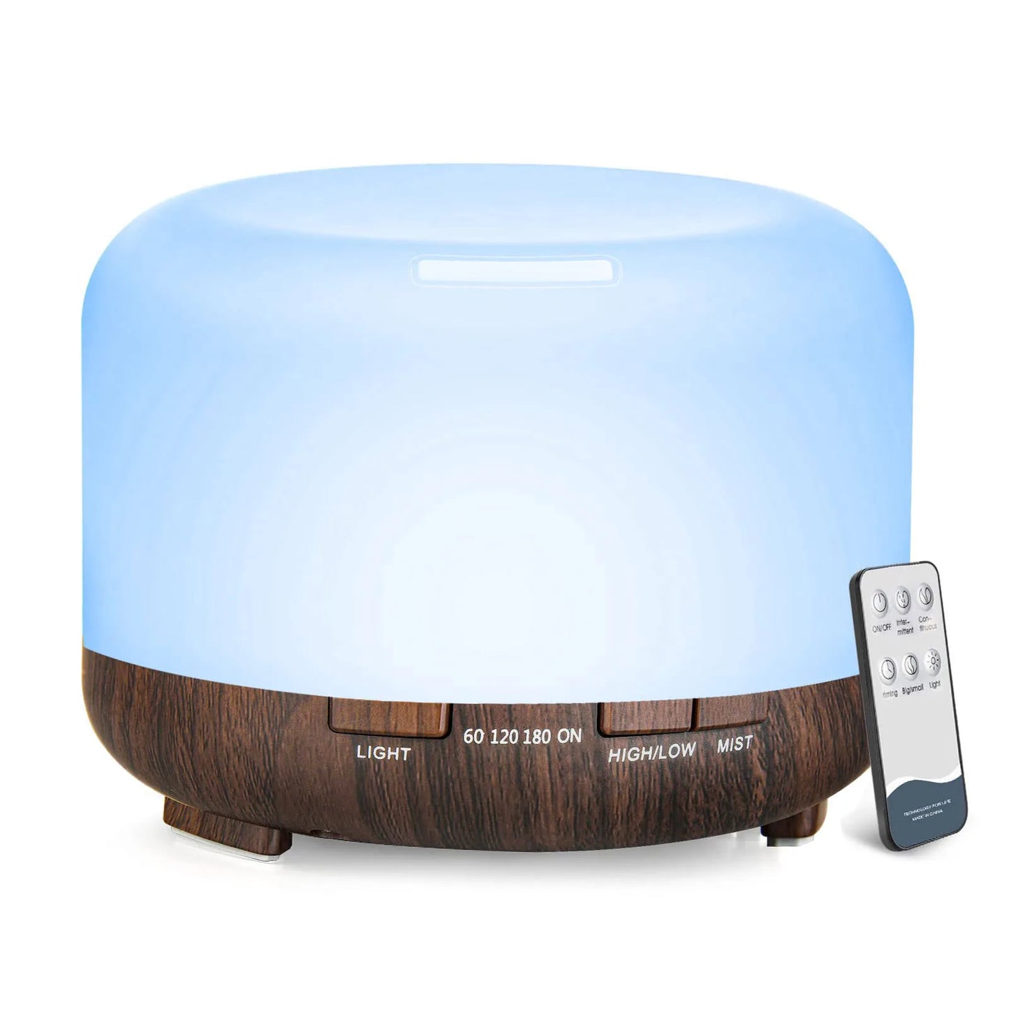 500ML Aromatherapy Essential oil Diffuser, Auto Shut Off (When Water Runs Out)