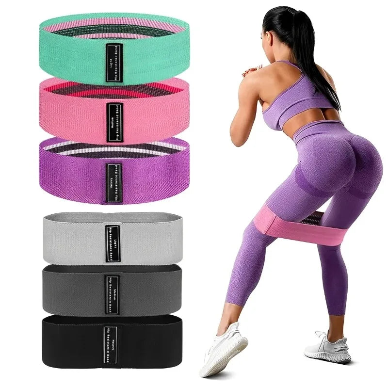Fabric Resistance Hip Booty Bands for Workout