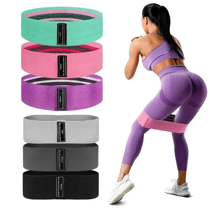 Fabric Resistance Hip Booty Bands for Workout