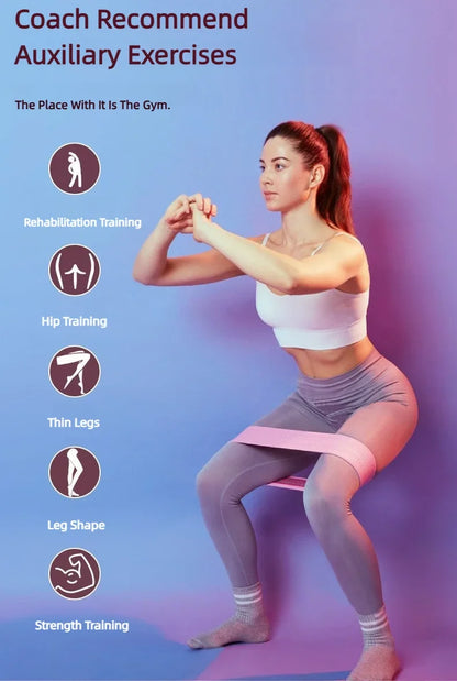 Fabric Resistance Hip Booty Bands for Workout