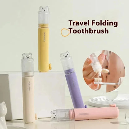 2 In1 Mini Travel Toothbrush