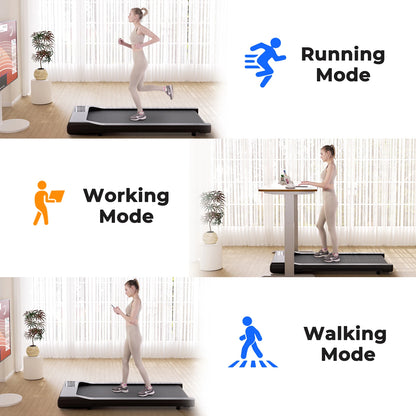 2in1 Treadmills for Home/Office, Remote Control