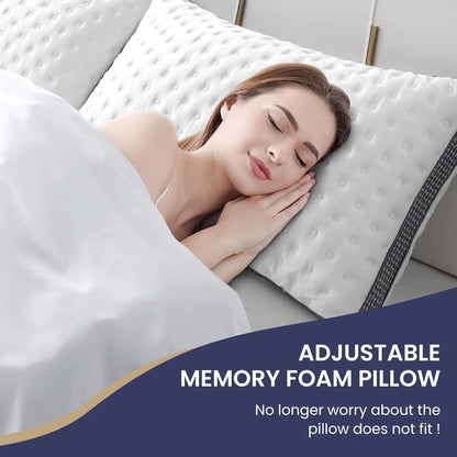 Queen Cooling Gel Bed Pillow  with  Memory Foam
