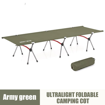 Cot with Leg Extenders for Outdoor Hiking Travel