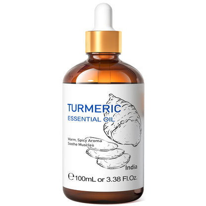 Turmeric Essential Oils, 100% Pure Herbal Plant Oil for Candle