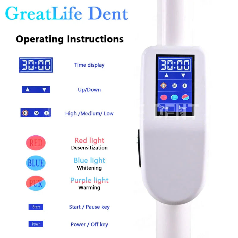 Dental Touch Screen Display Teeth Whitening Machine