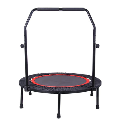 40 Inch Mini Exercise Trampoline for Adults or Kids  Indoor Fitness Rebounder Trampoline with Safety Pad  Max Load 300LBS