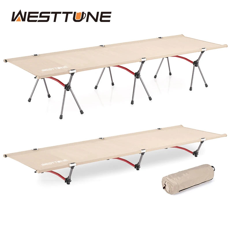 Cot with Leg Extenders for Outdoor Hiking Travel