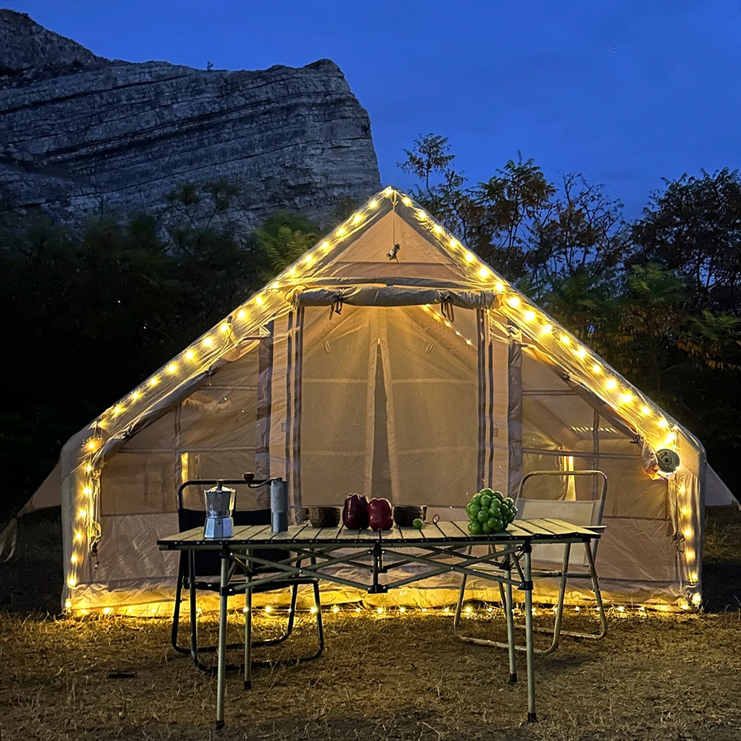 Inflatable Camping Tent Easy Setup Self-Supporting