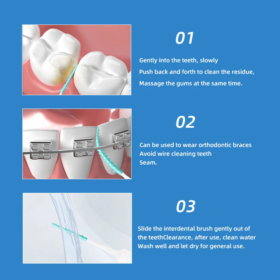 150Pcs/box Interdental Teeth Cleaning Tools