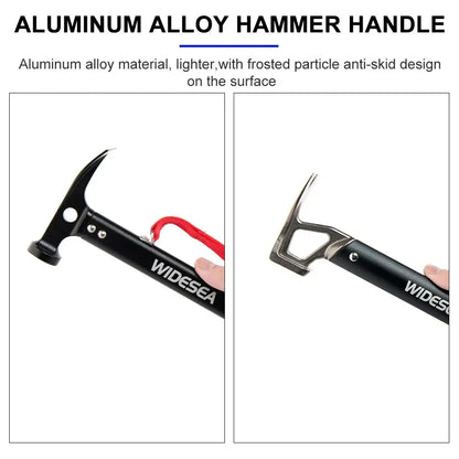 Stainless Steel Hammer with Tent Peg Stake
