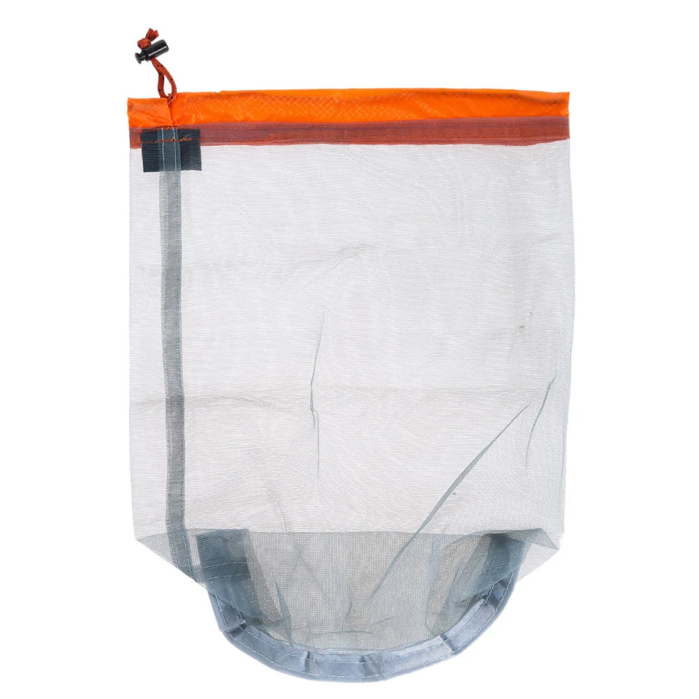 Ultralight Nylon Mesh  Laundry Bag  Outdoor for  Travel