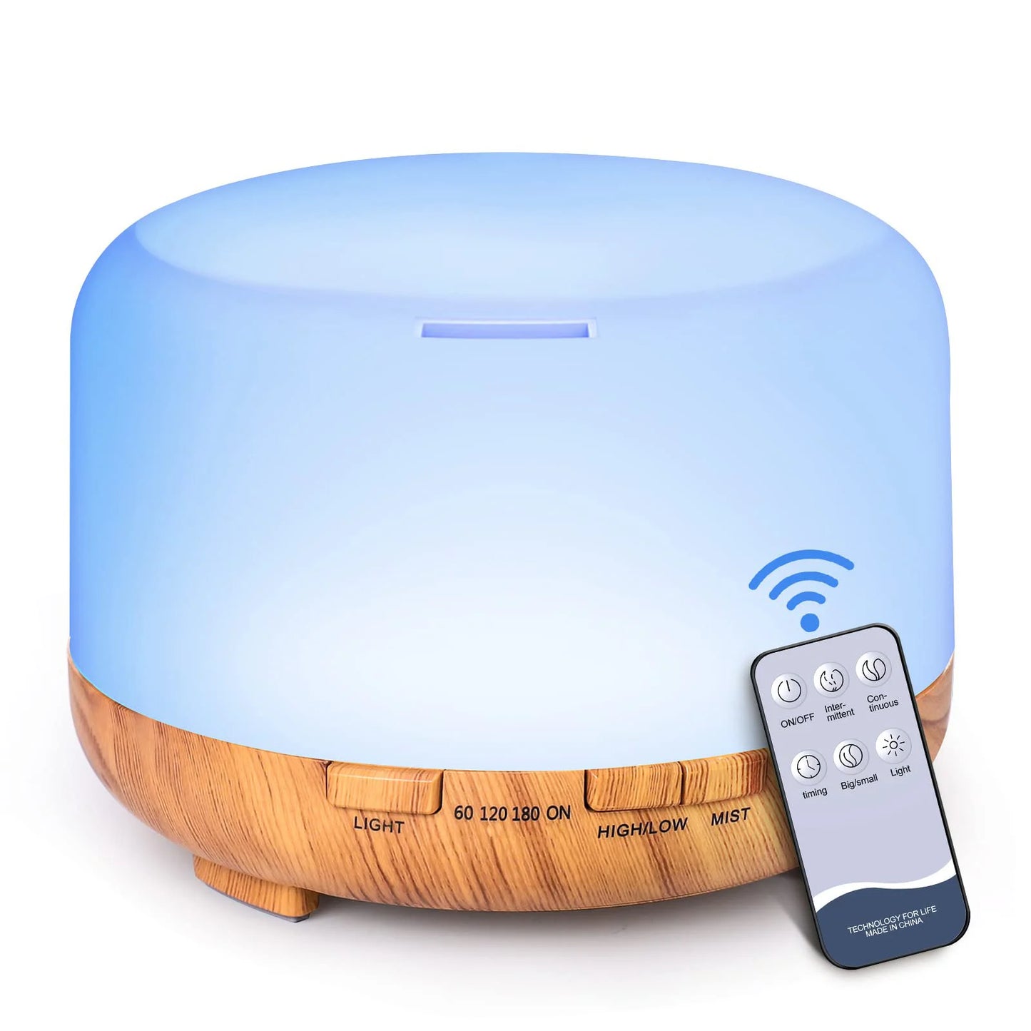 500ML Aromatherapy Essential oil Diffuser, Auto Shut Off (When Water Runs Out)