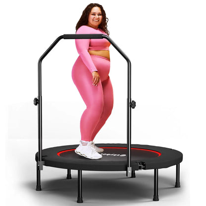 Foldable Rebounder Trampoline for Adults - 40", Max Load 350lbs,S