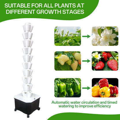 Vertical Tower Garden Growing System V