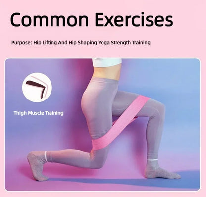 Fabric Resistance Hip Booty Bands for Workout