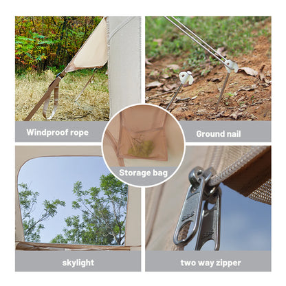 Inflatable Camping Tent Easy Setup Self-Supporting
