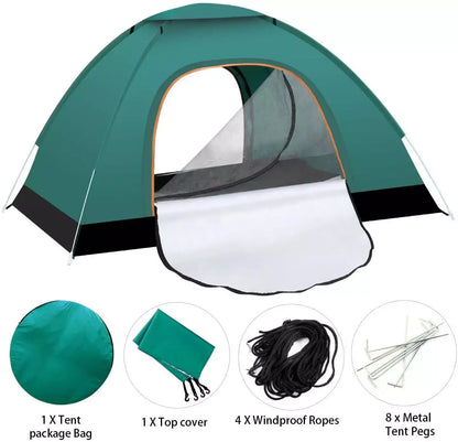 Portable Pop Up  waterproof Tent  for Hiking