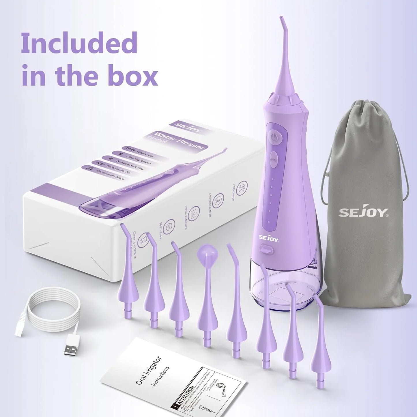 Sejoy  Electric USB Rechargeable Toothbrush